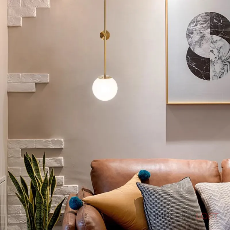 Настенный светильник LINES Ball 72 Gold от ImperiumLoft Настенный светильник LINES Ball 72 Gold от ImperiumLoft