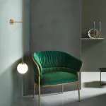 Настенный светильник LINES Ball 72 Gold от ImperiumLoft