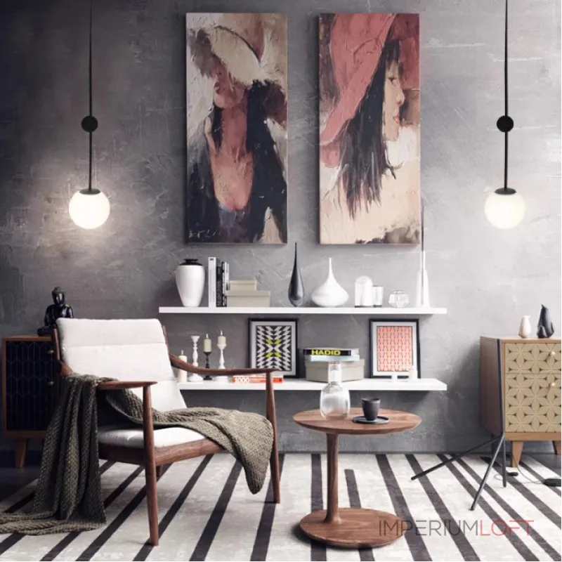 Настенный светильник LINES Ball 72 Gold от ImperiumLoft Настенный светильник LINES Ball 72 Gold от ImperiumLoft