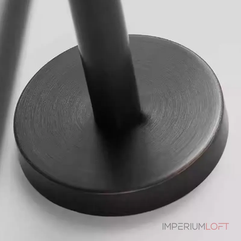 Бра на высокой стойке с цилиндрическим плафоном из рифленого стекла RELF BLACK от ImperiumLoft Бра на высокой стойке с цилиндрическим плафоном из рифленого стекла RELF BLACK от ImperiumLoft