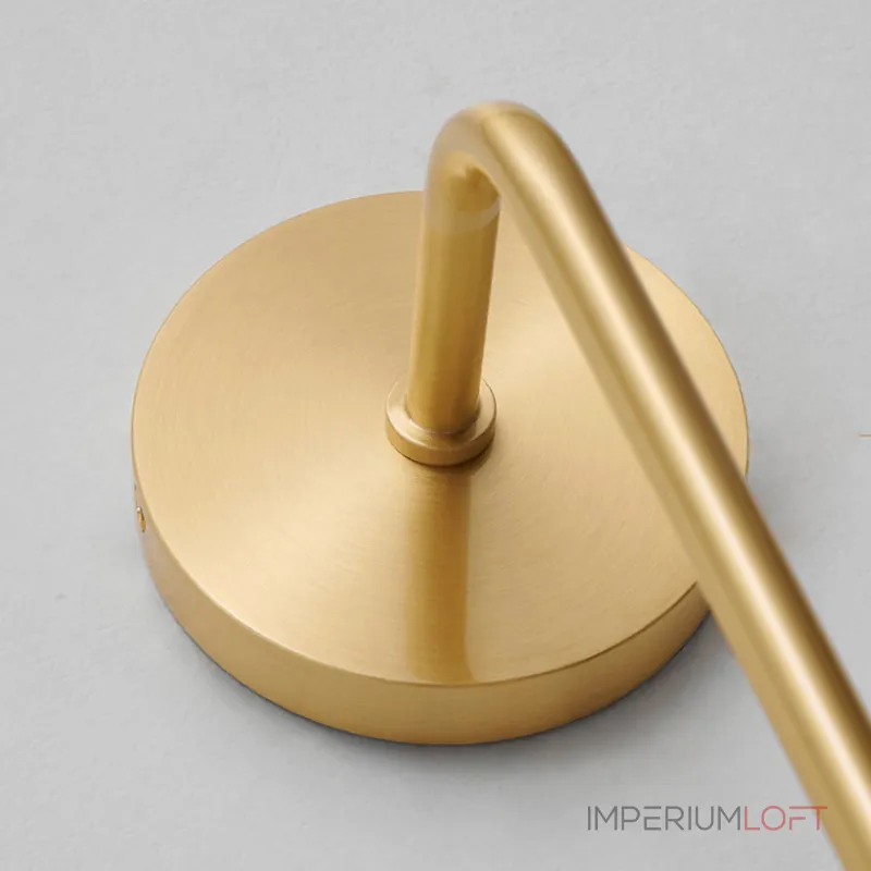 Бра на высокой стойке с цилиндрическим плафоном из рифленого стекла RELF BRASS от ImperiumLoft Бра на высокой стойке с цилиндрическим плафоном из рифленого стекла RELF BRASS от ImperiumLoft