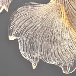 Настенный светильник с оригинальными рассеивателями в виде стилизованных бабочек из фигурного цветного стекла AUBREY WALL S от ImperiumLoft