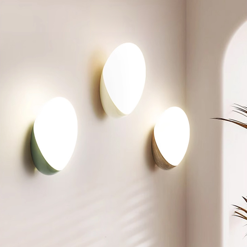 Настенный cветильник яйцевидной формы со скрытой проводкой VOLLRAD GREEN от ImperiumLoft