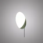 Настенный cветильник яйцевидной формы с проводом и выключателем VOLLRAD GREEN WIRE от ImperiumLoft