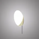 Настенный cветильник яйцевидной формы с проводом и выключателем VOLLRAD CREAM WIRE от ImperiumLoft