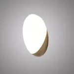 Настенный cветильник яйцевидной формы со скрытой проводкой VOLLRAD WOOD от ImperiumLoft