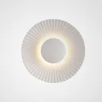 Настенный cветильник в виде гофрированного диска с LED подсветкой MEKHI A от ImperiumLoft