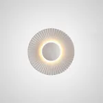Настенный cветильник в виде гофрированного диска с LED подсветкой MEKHI A от ImperiumLoft