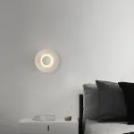 Настенный cветильник в виде гофрированного диска с LED подсветкой MEKHI B от ImperiumLoft