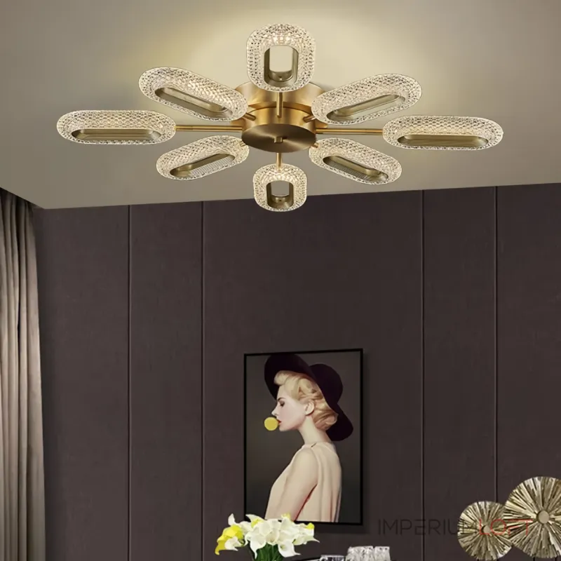 Потолочная люстра KEZIA CH D L6