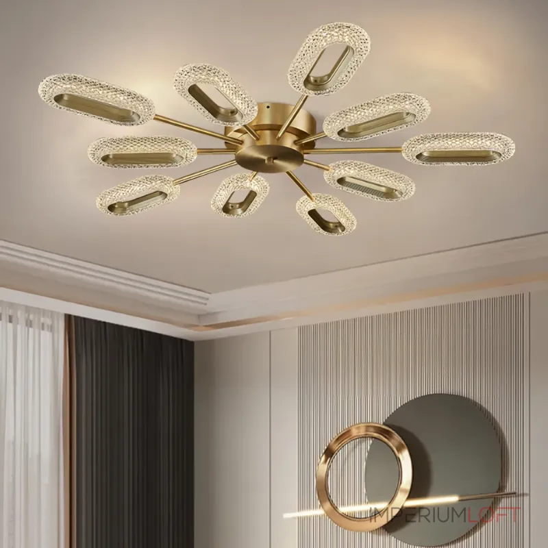 Потолочная люстра KEZIA CH D L10 Потолочная люстра KEZIA CH D L10