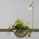 Светодиодный реечный светильник с эллиптическими рельефными плафонами GRO LONG L2 от ImperiumLoft