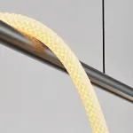 Специальная усовершенствованная серия реечных светильников с оптическим силикагелем и гибким плетеным волокном GLORIFY OPTIC LONG L160 от ImperiumLoft