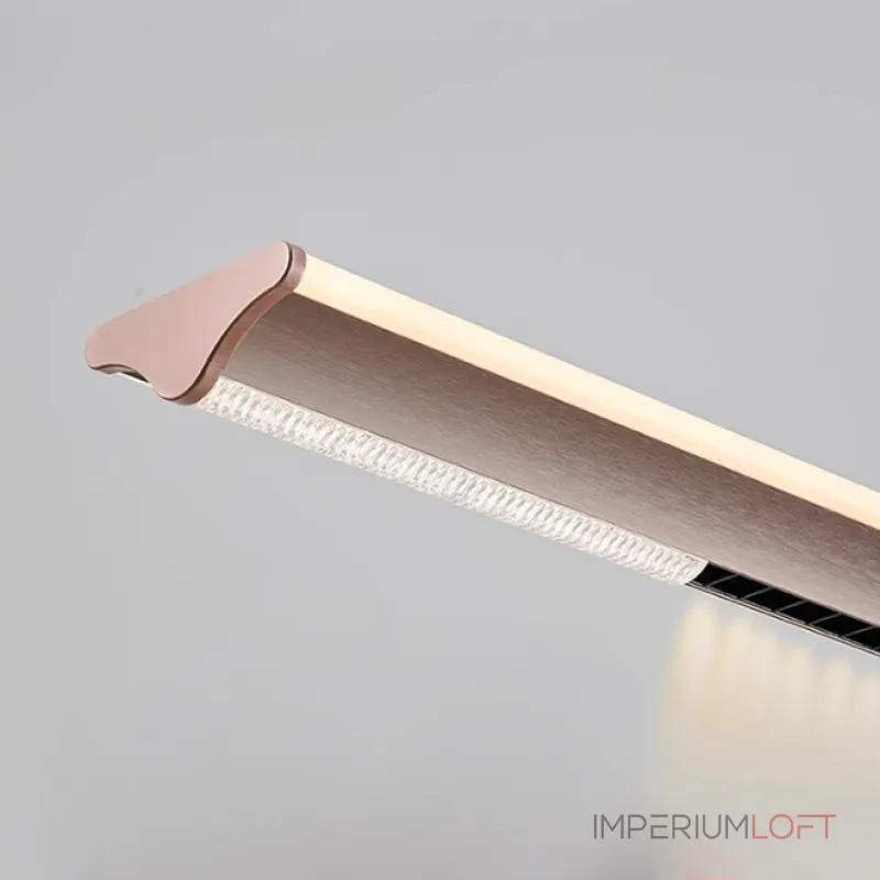 Реечный LED светильник оригинальной формы с комбинацией направленного и рассеянного света DOSSE A COFFEE от ImperiumLoft