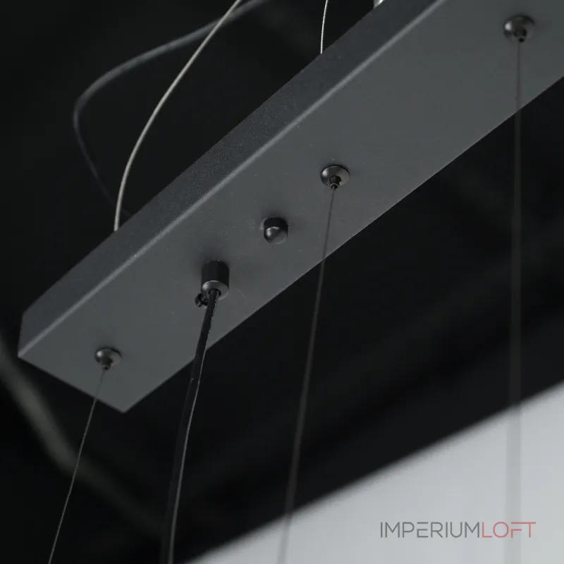 Подвесной светильник в стиле минимализм с геометрическими акцентными элементами FORVET BLACK L4 от ImperiumLoft Подвесной светильник в стиле минимализм с геометрическими акцентными элементами FORVET BLACK L4 от ImperiumLoft