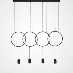 Подвесной светильник FORVET BLACK L4