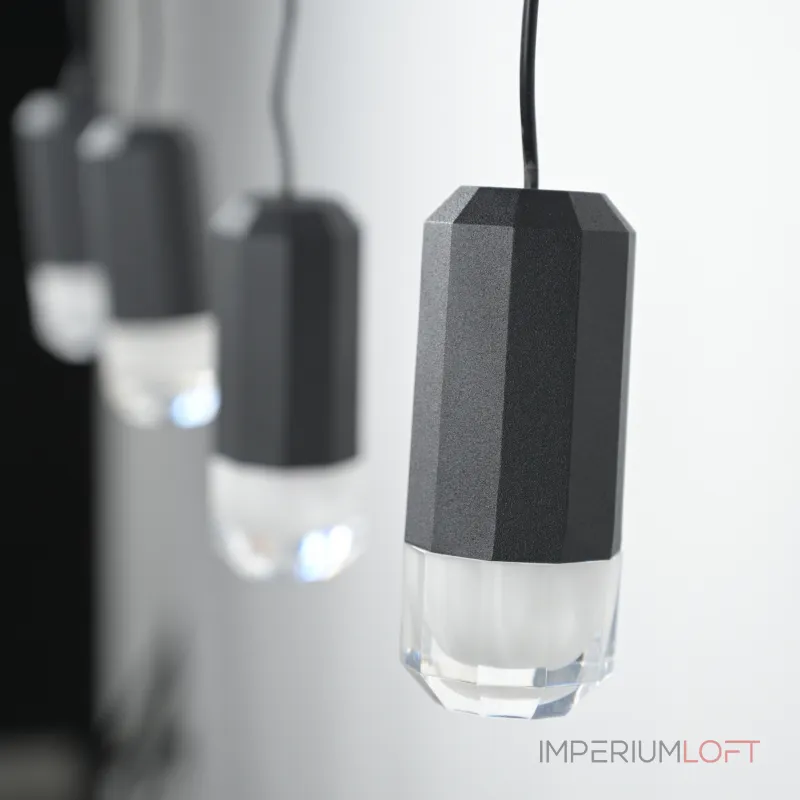 Подвесной светильник Via Wireflow polyhedral 0331 Lineal Pendant Light от ImperiumLoft