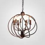 Подвесная люстра Cagie Dark chocolate L8