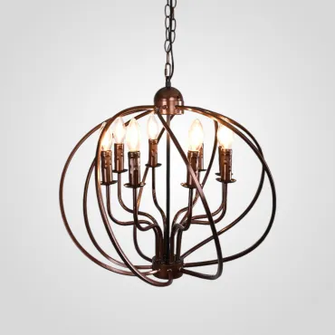 Подвесная люстра Cagie Dark chocolate L8