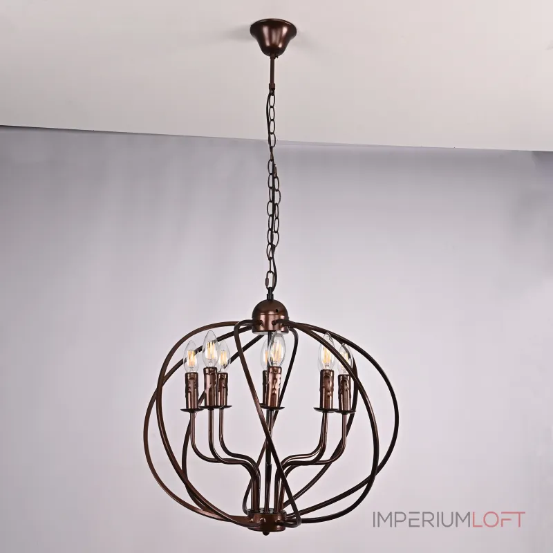 Подвесная люстра Cagie Dark chocolate L8 Подвесная люстра Cagie Dark chocolate L8