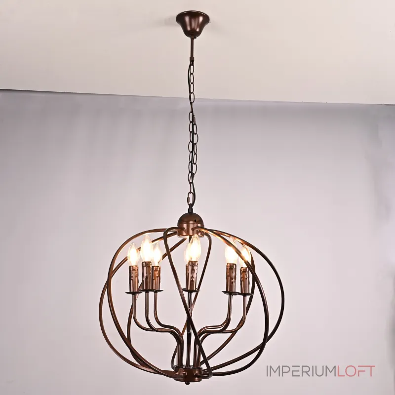 Подвесная люстра Cagie Dark chocolate L8 Подвесная люстра Cagie Dark chocolate L8