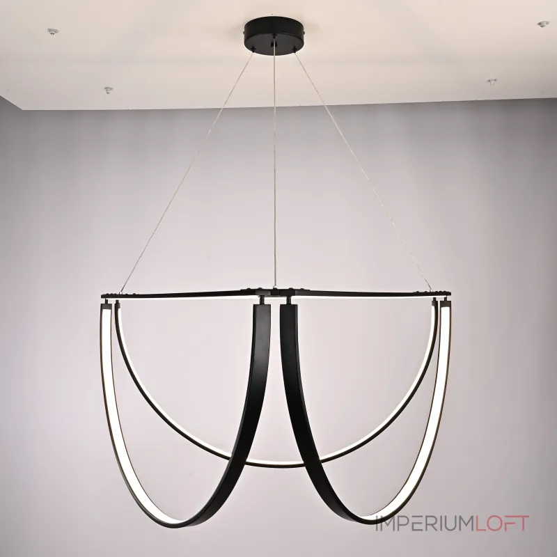 Подвесной светильник SOLANA LIGHT 3 Black от ImperiumLoft Подвесной светильник SOLANA LIGHT 3 Black от ImperiumLoft