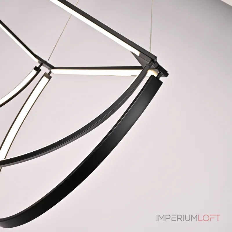 Подвесной светильник SOLANA LIGHT 3 Black от ImperiumLoft Подвесной светильник SOLANA LIGHT 3 Black от ImperiumLoft