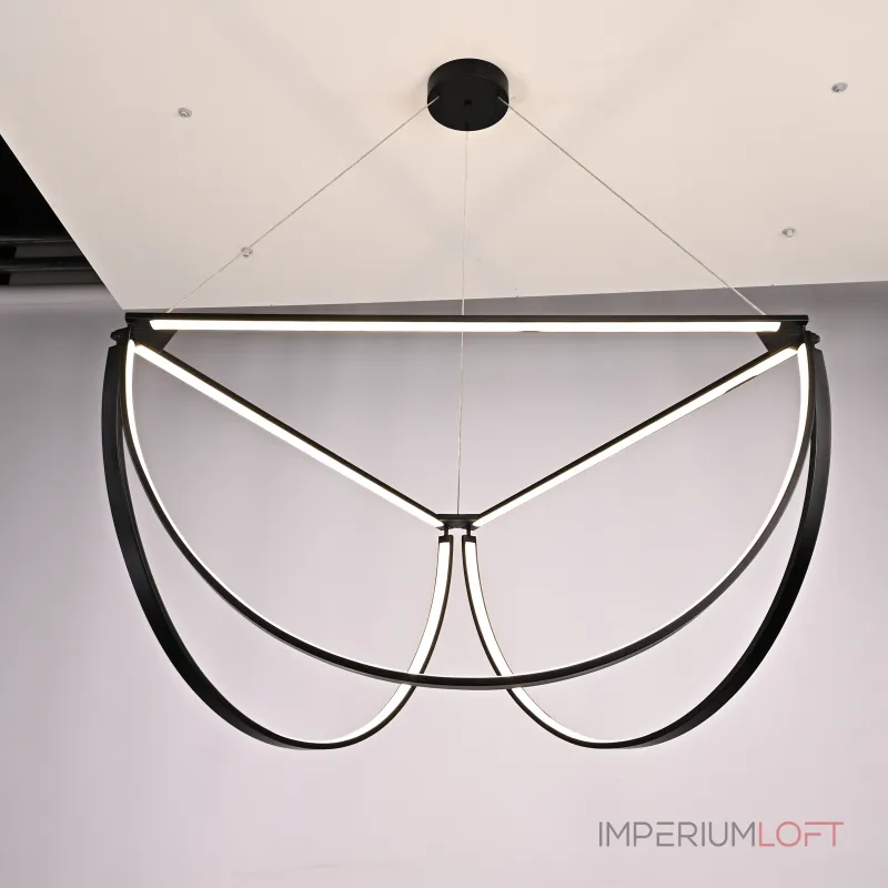 Подвесной светильник SOLANA LIGHT 3 Black от ImperiumLoft Подвесной светильник SOLANA LIGHT 3 Black от ImperiumLoft