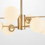 Люстра на штанге ROUNDI BRASS L8