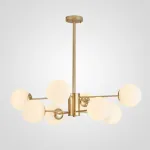 Люстра на штанге ROUNDI BRASS L8