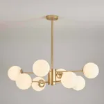 Люстра на штанге ROUNDI BRASS L8