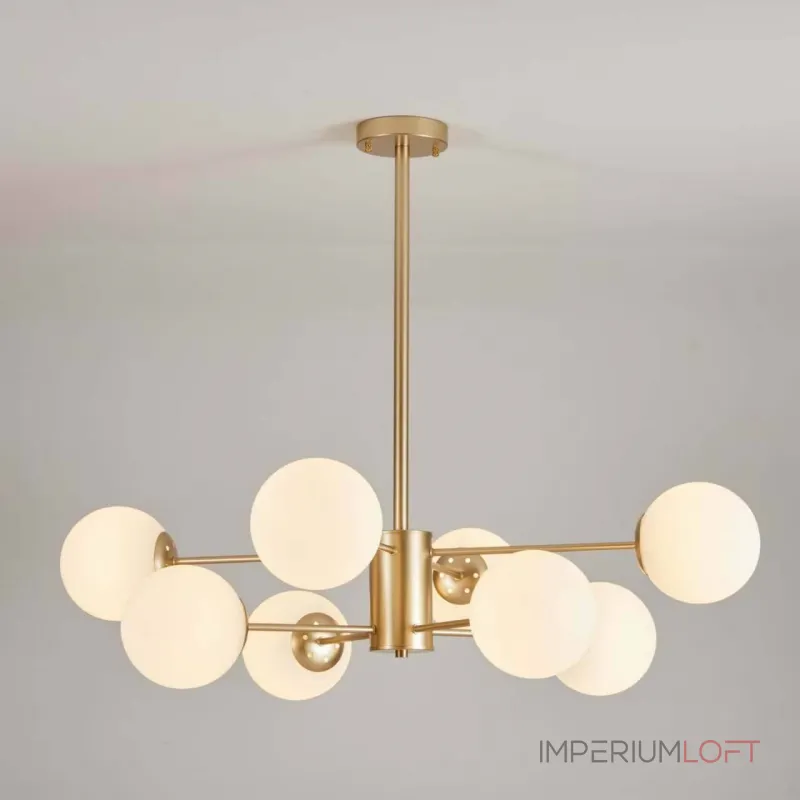 Люстра на штанге ROUNDI BRASS L8