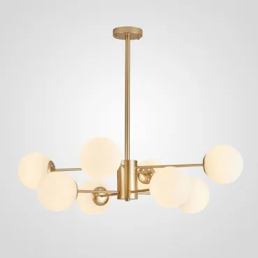 Люстра на штанге ROUNDI BRASS L8 Люстра на штанге ROUNDI BRASS L8