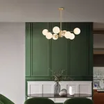 Люстра на штанге ROUNDI BRASS L8