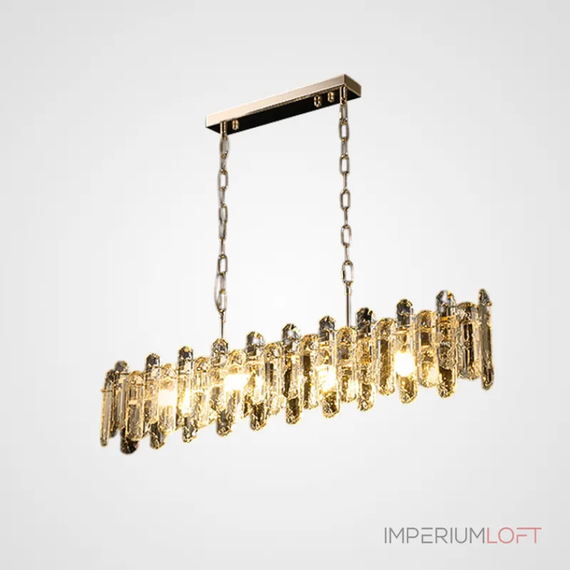 Реечный светодиодный светильник с рассеивателями в виде хрустальных плашек оригинальной формы ILIAS LONG L90 от ImperiumLoft Реечный светодиодный светильник с рассеивателями в виде хрустальных плашек оригинальной формы ILIAS LONG L90 от ImperiumLoft