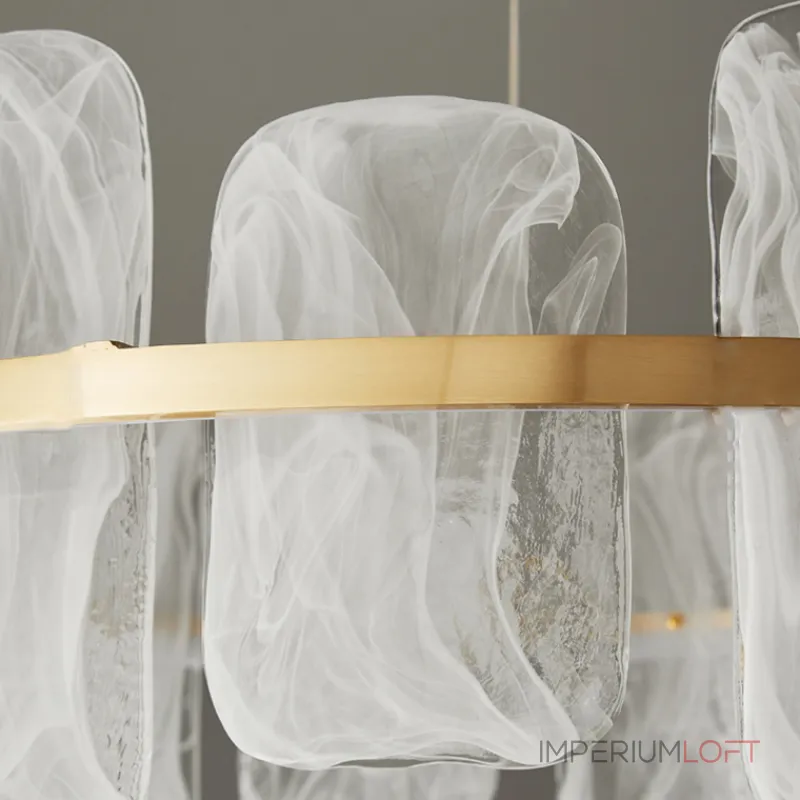 Реечный светодиодный светильник со стеклянными рассеивателями с эффектом «белый дым» STAFFAN LONG от ImperiumLoft Реечный светодиодный светильник со стеклянными рассеивателями с эффектом «белый дым» STAFFAN LONG от ImperiumLoft