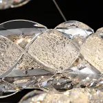 Светодиодный удлиненный овальный светильник с рассеивателями из хрусталя ERHARD LONG от ImperiumLoft