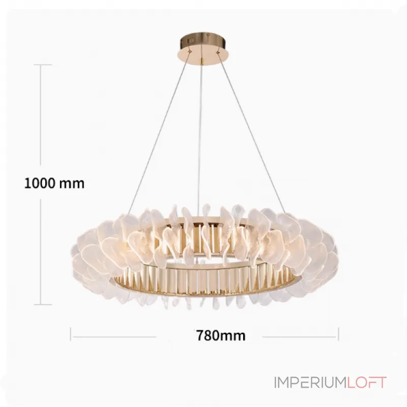 Подвесная люстра PETALS RING D78