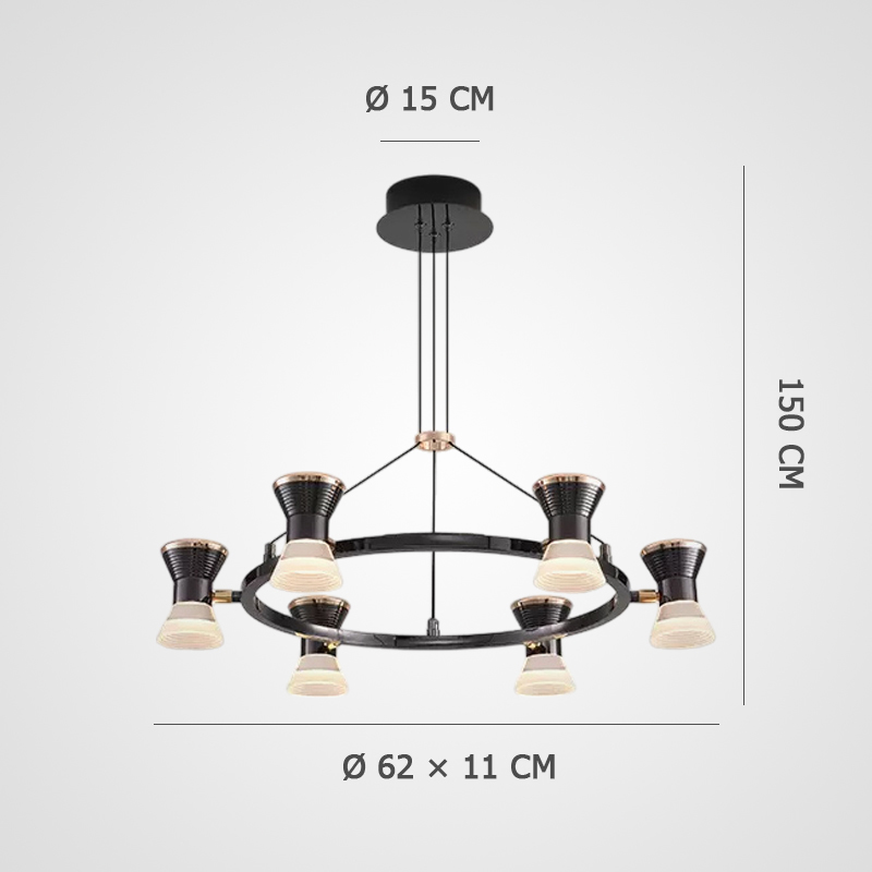 Подвесная люстра MANASSE D62 Подвесная люстра MANASSE D62