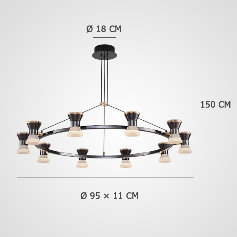 Подвесная люстра MANASSE D95 Подвесная люстра MANASSE D95