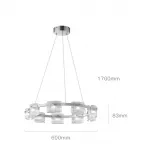 Подвесная люстра NICOLETTA CHROME D60