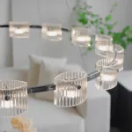 Подвесная люстра NICOLETTA CHROME D80