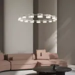 Подвесная люстра NICOLETTA CHROME D80