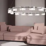 Подвесная люстра NICOLETTA CHROME D100