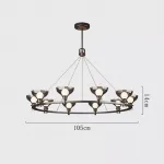 Подвесная люстра WOLFGANG D105