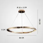 Подвесная люстра MERLIN D60