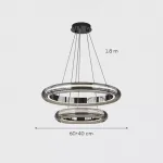 Подвесная люстра SIGURD B D60+D40