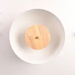 Потолочный светильник GLOBEMI RED D38 от ImperiumLoft синего цвета с круглым деревянным элементом