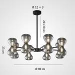Люстра на штанге PROSPER D80