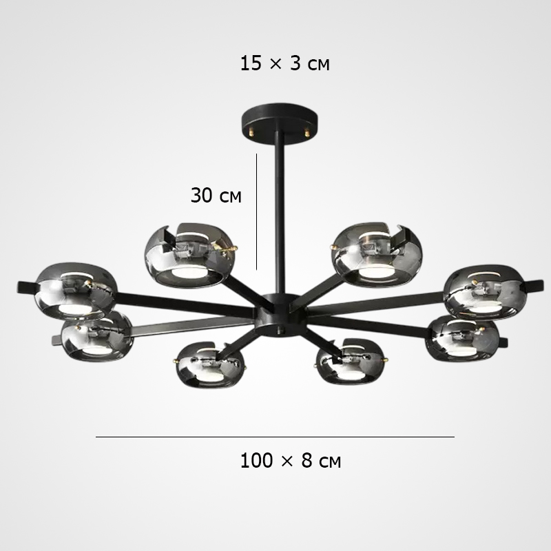 Люстра на штанге DILAN D100